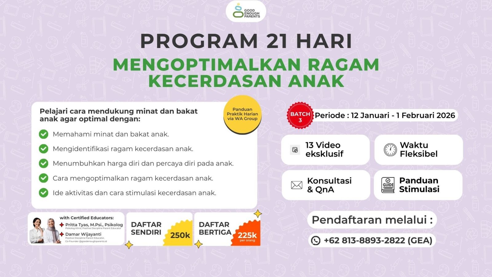 MRKA Batch 3 - Banner Web