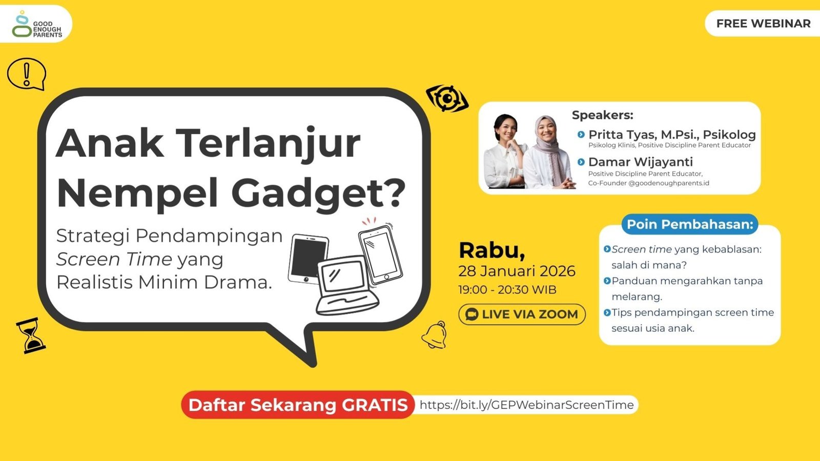 Screen Time Banner Web